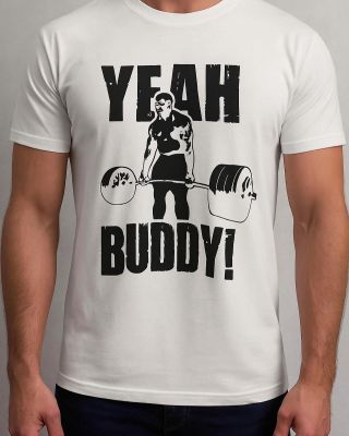 🏋️‍♂️ Tričko “Yeah Buddy!” – klasika každého správneho tréningu! Toto tričko s legendárnou hláškou „Yeah buddy!“ a...